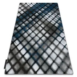 Tapis INTERO REFLEX 3D treillis bleu