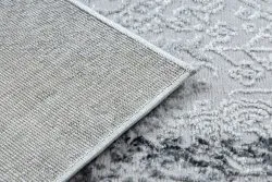 Tapis MEFE moderne 8731 Vintage - Structural deux niveaux de molleton gris