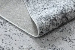 Tapis MEFE moderne 8731 Vintage - Structural deux niveaux de molleton gris