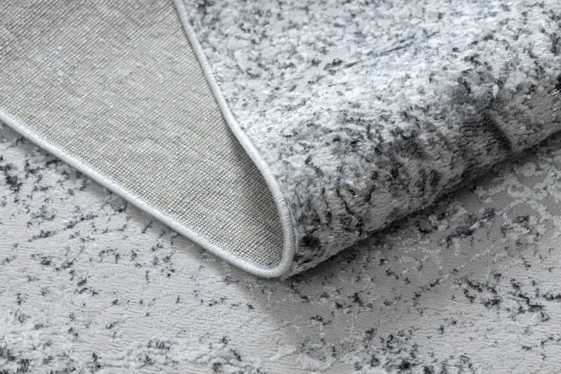 Tapis MEFE moderne 8731 Vintage - Structural deux niveaux de molleton gris