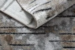 Dywan nowoczesny COZY 8876 Rio - Strukturalny, dwa poziomy runa brązowy