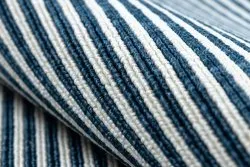 Tapis SPRING 20411994 Lignes, cadre à boucles - bleu