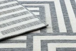 Tapis SPRING 20421332 labyrinthe, à cordes, à boucles - sahne / gris