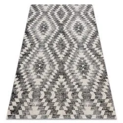 Tapis moderne MUNDO D7461 diamants 3D extérieur gris / beige