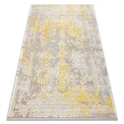Tapis CORE 3807 Ornament Vintage - structurel, deux niveaux de molleton, beige / or