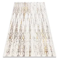 Tapis CORE 241A Ornament Vintage - structurel, deux niveaux de molleton, beige / or