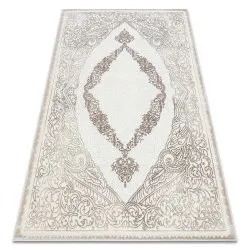 Tapis CORE 8111 Ornament Vintage - structurel, deux niveaux de molleton, beige