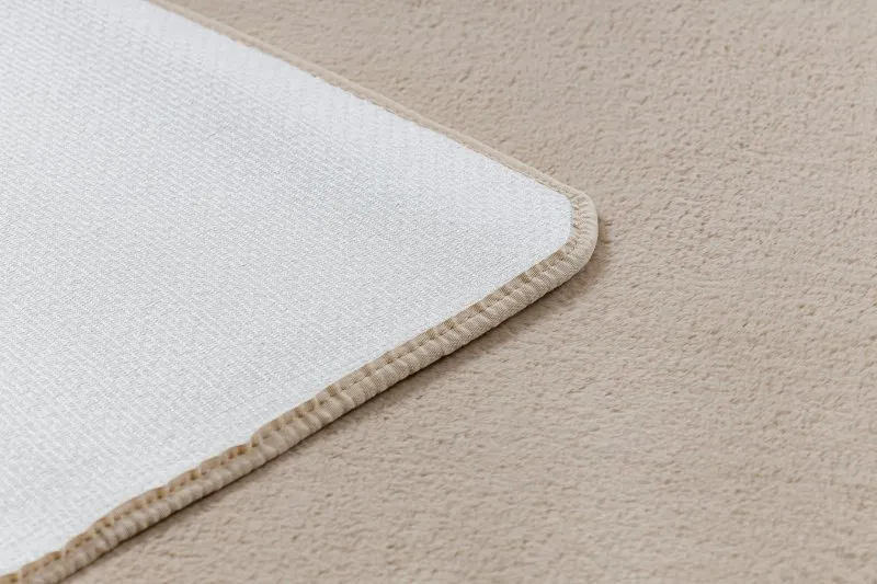 Tapis POSH Shaggy chameau, beige très épais, en peluche, antidérapant, lavable