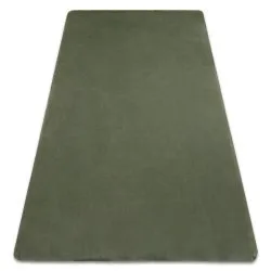Tapis POSH Shaggy verte très épais, en peluche, antidérapant