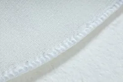Tapis cercle POSH Shaggy ivoire très épais, en peluche, antidérapant, lavable