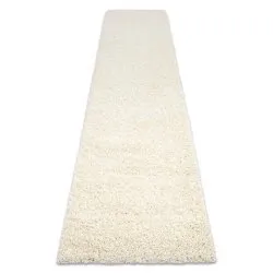 Dywan, Chodnik SOFFI shaggy 5cm krem - do kuchni, przedpokoju, na korytarz