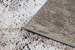 Tapis DE LUXE moderne 634 Cadre vintage - Structural gris / rose