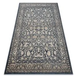 Tapis NAIN Ornement vintage 7557/51944 beige / bleu foncé