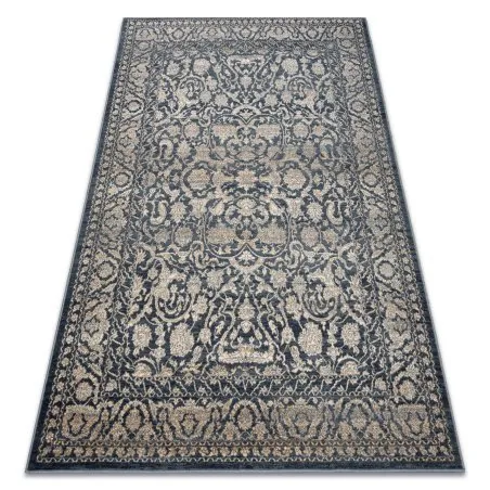 Tapis NAIN Ornement vintage 7557/51944 beige / bleu foncé