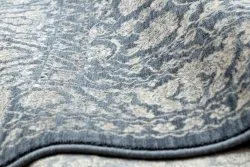 Tapis NAIN Ornement vintage 7557/51944 beige / bleu foncé