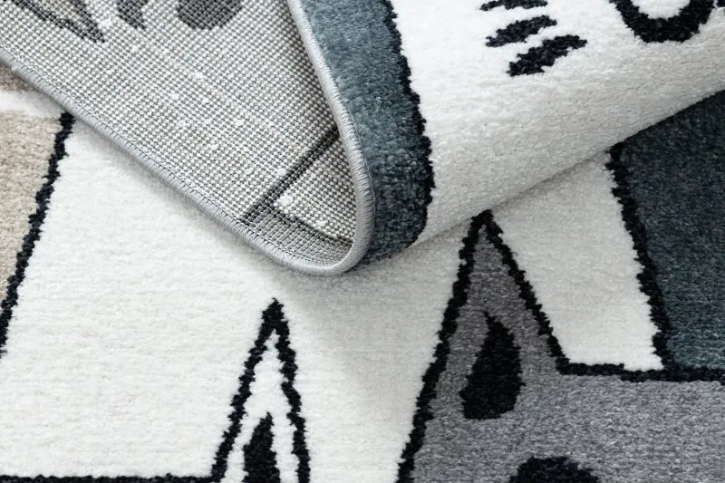 Tapis FUN Gatti pour enfants, chats animaux coloré mutli