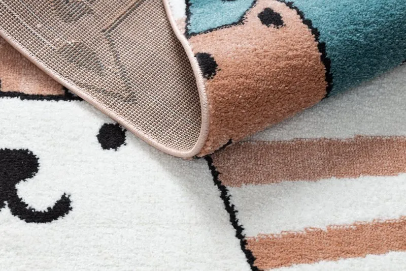 Tapis FUN Gatti pour enfants, chats animaux rose