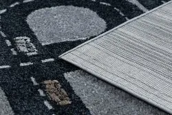 Tapis FUN Track pour enfants, rue, ville gris