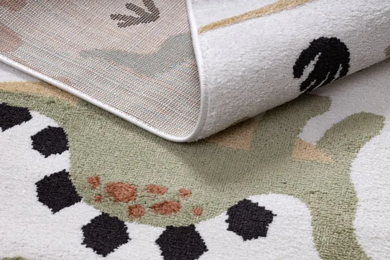 Tapis FUN Dino pour enfants Dinosaures crème