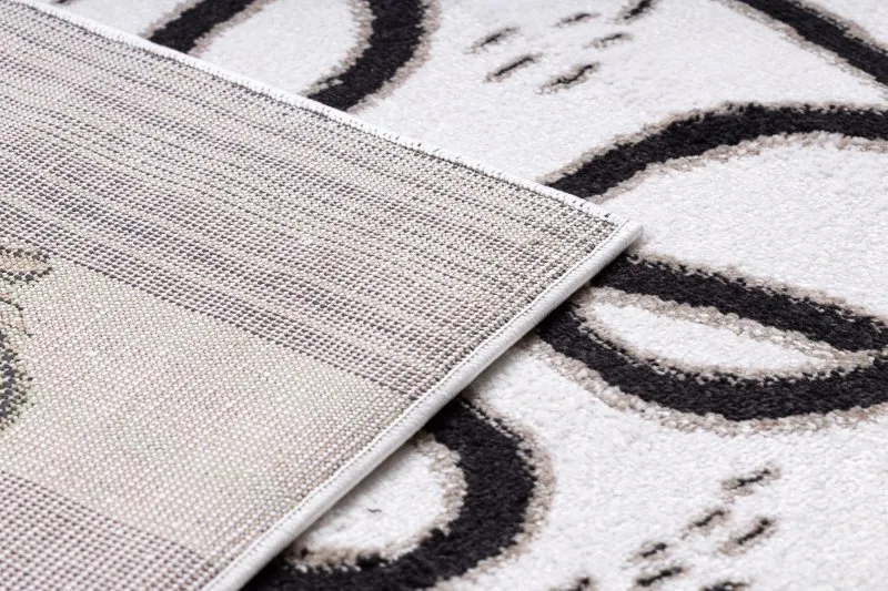 Tapis FUN Game pour enfants, jeu, de lama crème