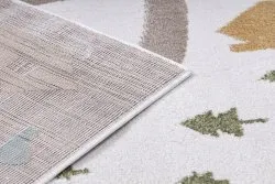 Tapis FUN Polar pour enfants rues, forêt, crème