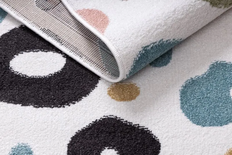 Tapis FUN Spots pour enfants taches crème