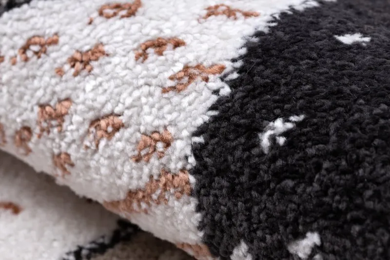 Tapis FUN Tops pour enfants montagnes, sommets crème