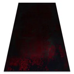 Tapis VINCI 1524 moderne Ornement vintage - Structural rouge