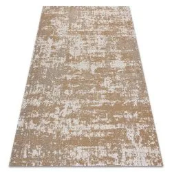 Tapis CASA ECO SISAL BOHO vintage 2809 crème / jaune, tapis en coton recyclé