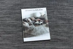 Tapis SISAL PATIO 2778 tissé à plat noir / beige