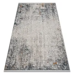 Tapis TULS structural, franges 51327 vintage, ornement ivoire / crème