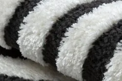 Dywan MODE 8597 geometryczny krem / czarny