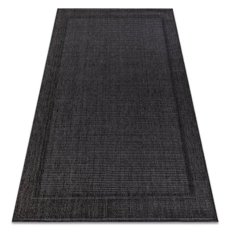 Tapis TIMO 5979 SISAL extérieur cadre noir