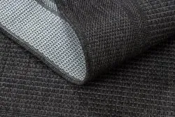 Tapis TIMO 5979 SISAL extérieur cadre noir