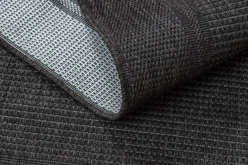 Tapis TIMO 5979 SISAL extérieur cadre noir