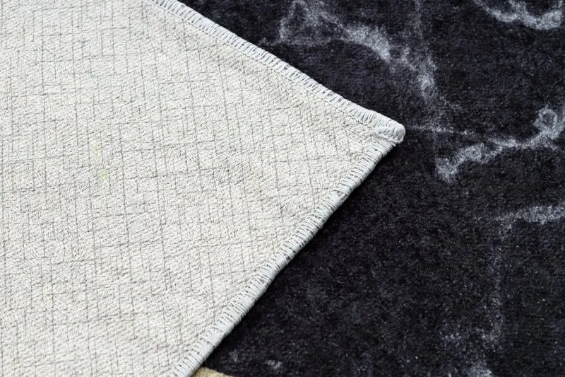 Tapis lavable MIRO 51330.804 Marbre, géométrique antidérapant - gris