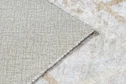 Dywan do prania MIRO 51805.804 Geometryczny, kratka antypoślizgowy - złoty