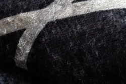 Tapis lavable MIRO 51233.811 Géométrique antidérapant - noir