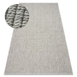 Tapis ORIGI 3583 gris - ficelle SISAL tissée à plat