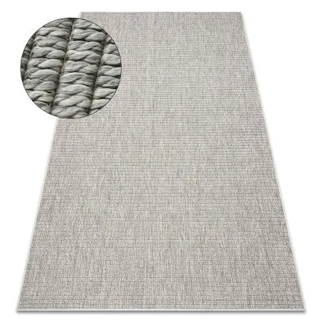 Tapis ORIGI 3583 gris - ficelle SISAL tissée à plat