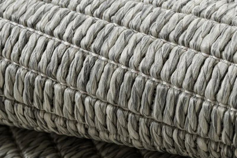 Tapis ORIGI 3583 gris - ficelle SISAL tissée à plat