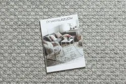 Tapis ORIGI 3661 gris - ficelle SISAL tissée à plat