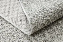 Tapis ORIGI 3661 gris - ficelle SISAL tissée à plat