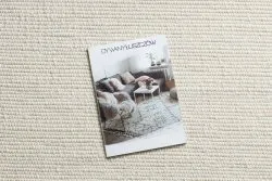 Dywan NEPAL 2100 koło natural, krem - wełniany, dwustronny, naturalny