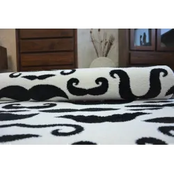Tapis SKETCH parfait pour le salon, excellent choix pour un décor moderne
