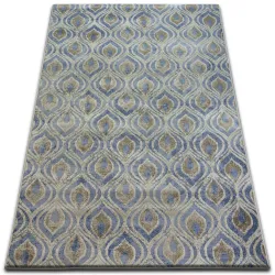 Tapis DROP JASMINE 030 Bleu clair/Fumée