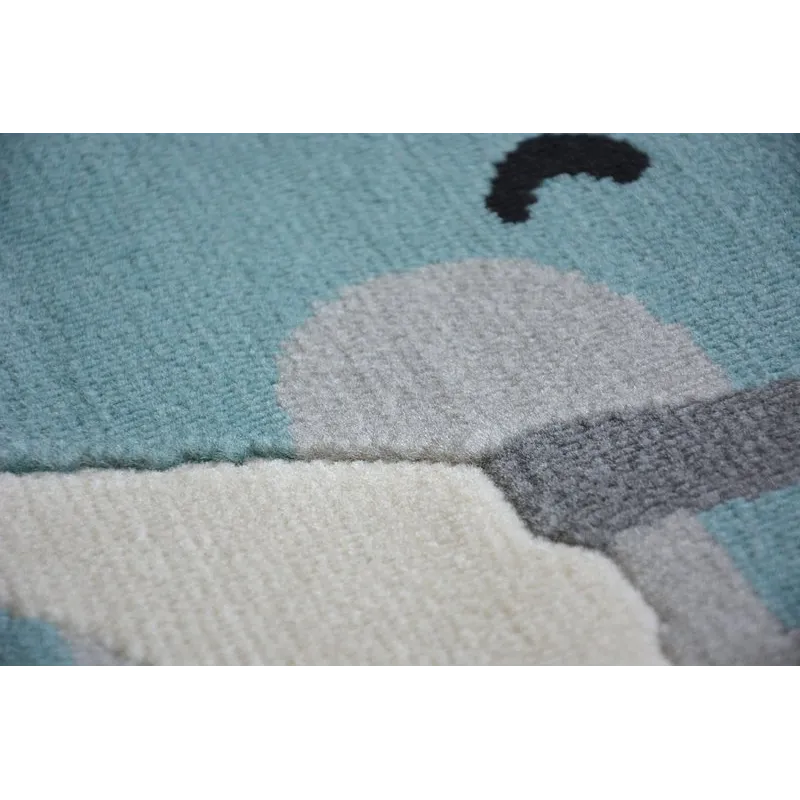 Tapis pour la chambre d'enfant, idéal pour jouer et apprendre