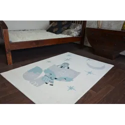 Tapis crème qui ajoute du charme à n'importe quel intérieur