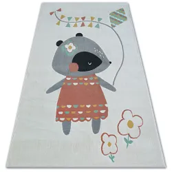 Tapis PASTEL 18403/063 - PETITE SOURIS crème