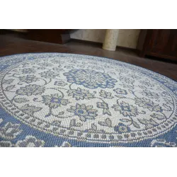 Tapis rond pour le salon, parfait pour une utilisation dans le jardin